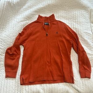 Polo Ralph Lauren Orange Quarter Zip